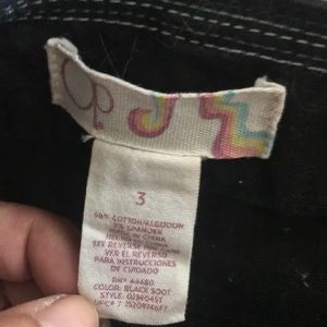 NWOT Op Black shorts SIZE 3 Junior